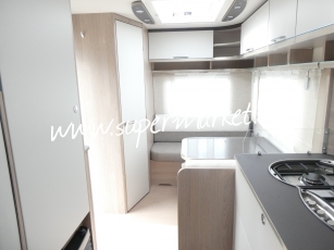 Burstner - Premio 395 ts Lit fait pack premio et auvent