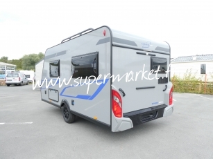 Caravelair - Sport line 410 plan camping car chauffage au sol EXPORT