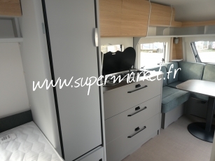 Burstner - B 66 Averso 465 TS Plan camping car 