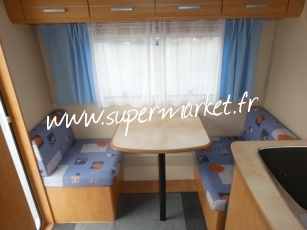Caravelair - Antares  luxe 340 Lit fait  Ref 2377