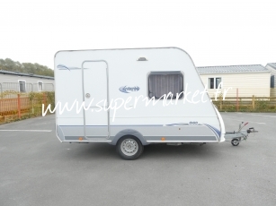 Caravelair - Antares  luxe 340 Lit fait  Ref 2377