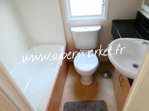 Atlas - Oackwood 39 x 12 RESIDENTIEL BAIGNOIRE + DOUCHE Ref 539