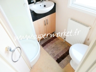 Atlas - Oackwood 39 x 12 RESIDENTIEL BAIGNOIRE + DOUCHE Ref 539