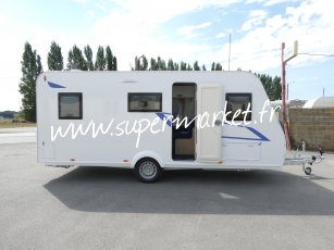 Caravelair - Alba 496 6 places avec Auvent ou store + 3 packs