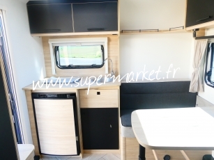 Caravelair - Sport line 410 plan camping car AVEC AUVENT