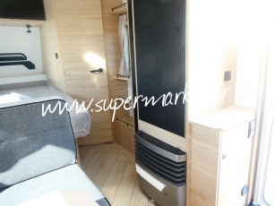 Caravelair - Sport line 410 plan camping car AVEC AUVENT