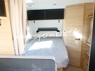 Caravelair - Sport line 410 plan camping car AVEC AUVENT