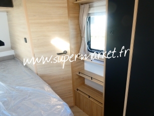 Caravelair - Sport line 410 plan camping car AVEC AUVENT