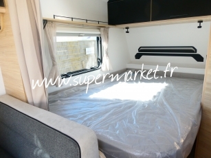 Caravelair - Sport line 410 plan camping car AVEC AUVENT