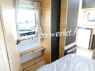 Caravelair - Sport line 410 plan camping car AVEC AUVENT