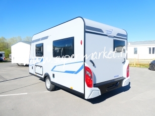 Caravelair - Sport line 410 plan camping car AVEC AUVENT