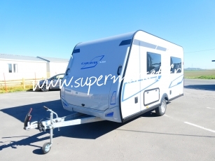 Caravelair - Sport line 410 plan camping car AVEC AUVENT