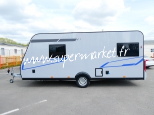 Caravelair - Sport line 480 Lit central avec AUVENT OU STORE