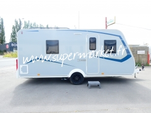 Caravelair - Antares Titanium 455 Plan camping car mover COMME NEUVE Ref 