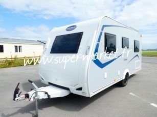 Caravelair - Antares Titanium 455 Plan camping car mover COMME NEUVE Ref 