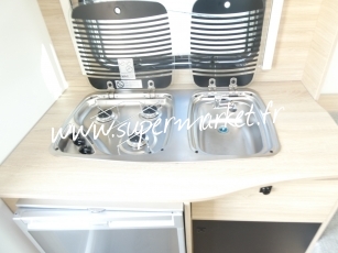Caravelair - Sport line 410 plan camping car AVEC MOVER ET STORE