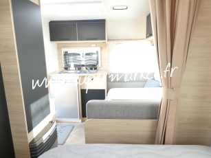 Caravelair - Sport line 410 plan camping car AVEC MOVER ET STORE