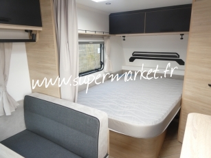 Caravelair - Sport line 420 Lit a  la francaise avec store ou auvent