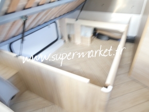 Caravelair - Sport line 410 plan camping car CLIM avec store ou auvent