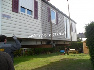 installation de mobil home - 